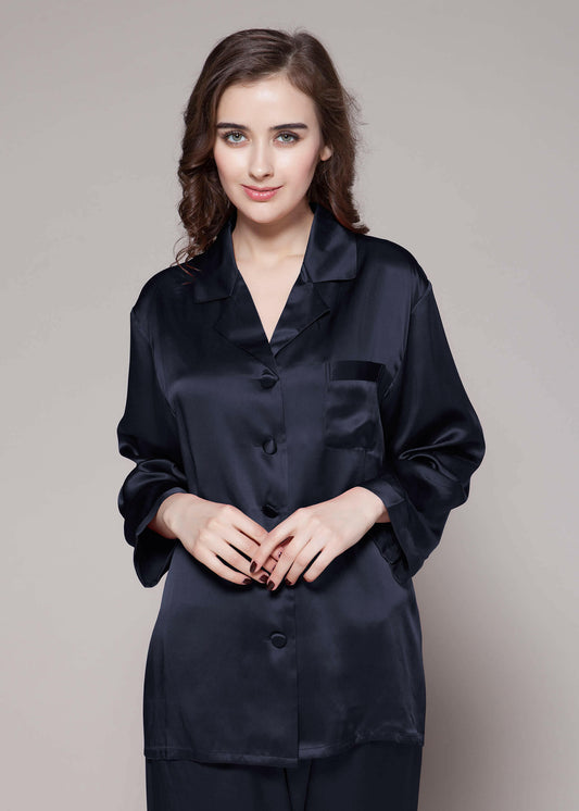 Silky Satin Pjs - Bella Babe by SK Nightsuit Nightdress Robes Silk Satin Nighty Gown Nightwear