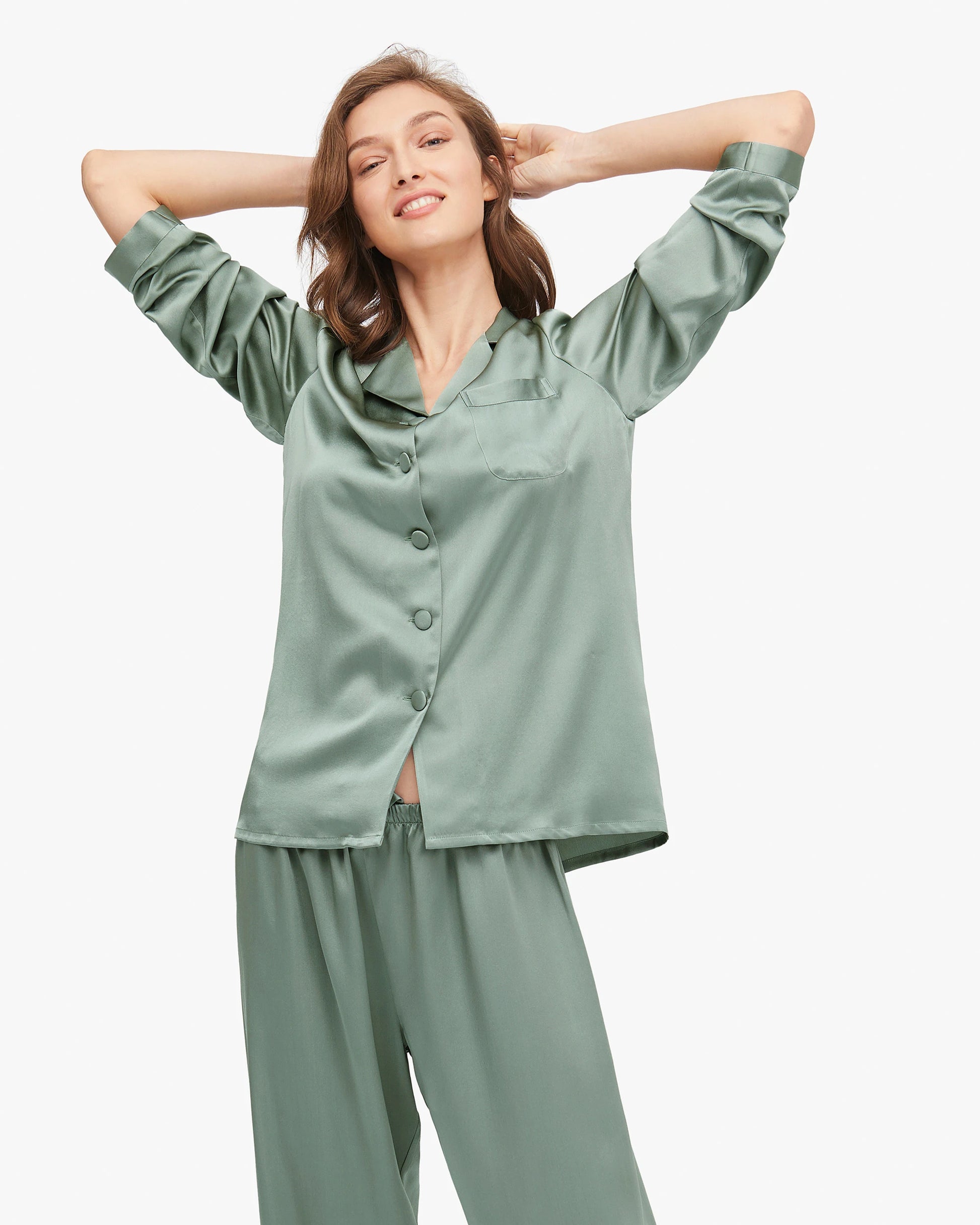 Silky Satin Pjs.