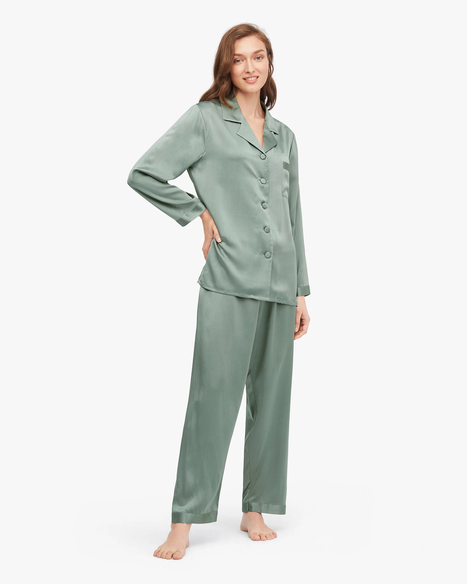 Silky Satin Pjs.