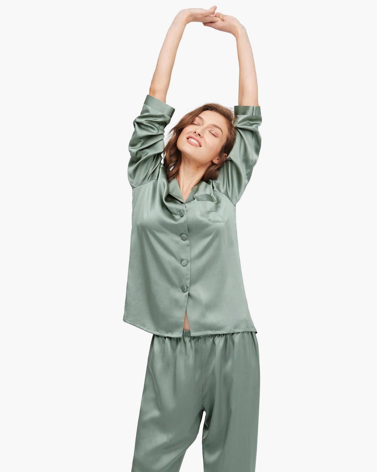 Silky Satin Pjs.