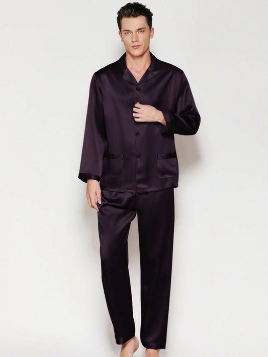 Luxury Satin Night Suit Solids.