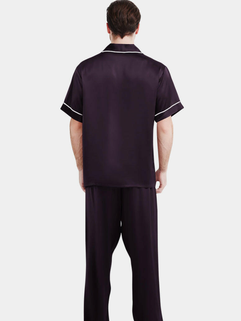 Half Sleeve Coord with Pyjamas - Bella Babe by SK Nightsuit Nightdress Robes Silk Satin Nighty Gown Nightwear