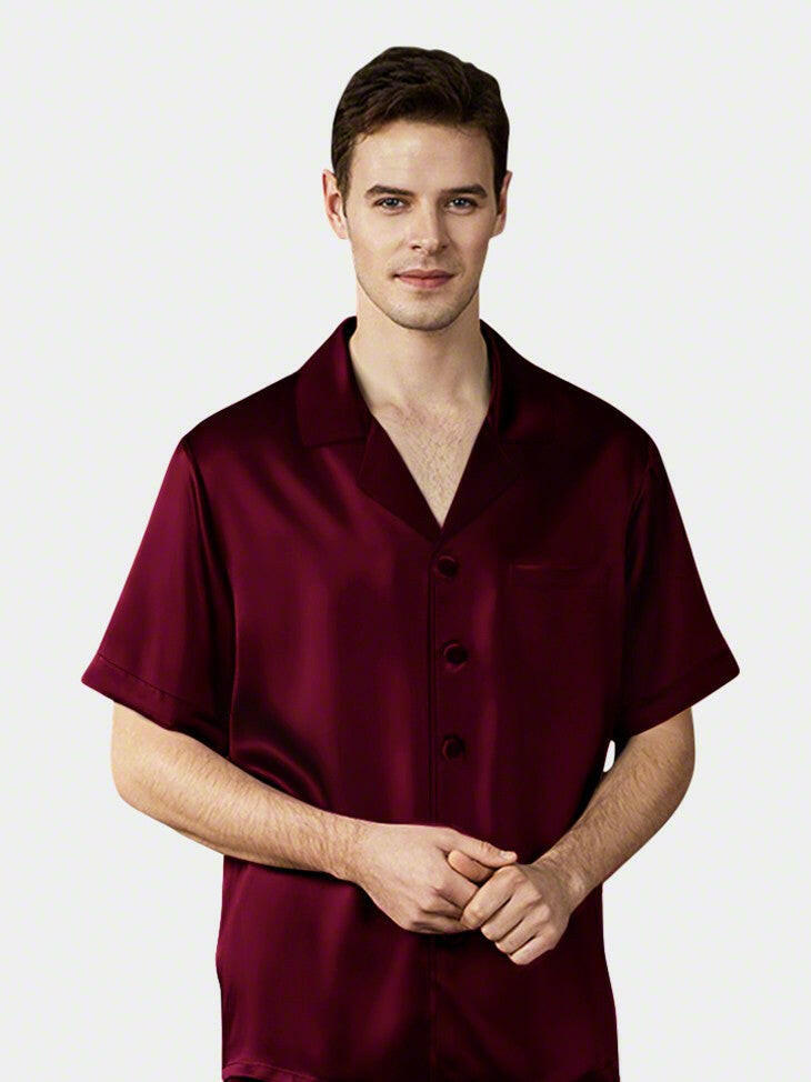 Half Sleeve Satin Co-ords - Bella Babe by SK Nightsuit Nightdress Robes Silk Satin Nighty Gown Nightwear