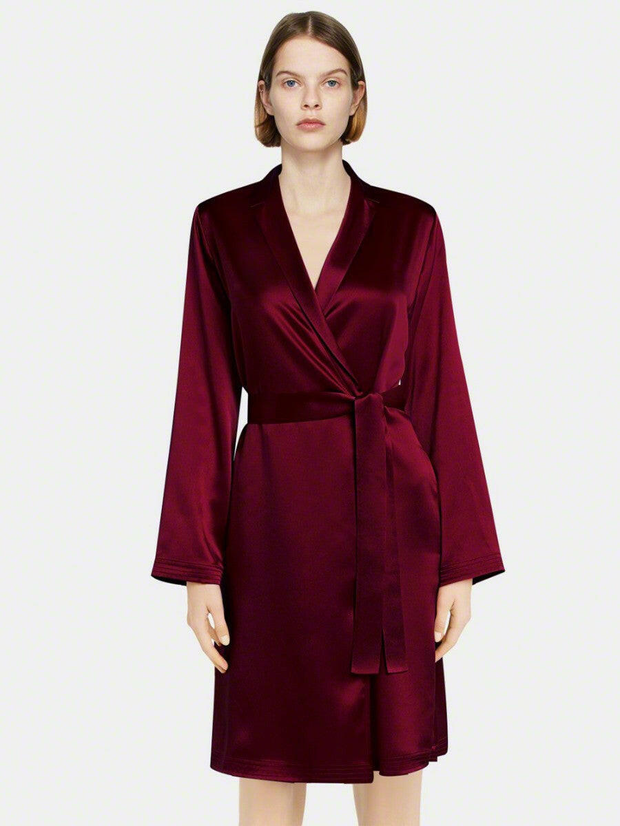 Dressing Robe - Bella Babe by SK Nightsuit Nightdress Robes Silk Satin Nighty Gown Nightwear