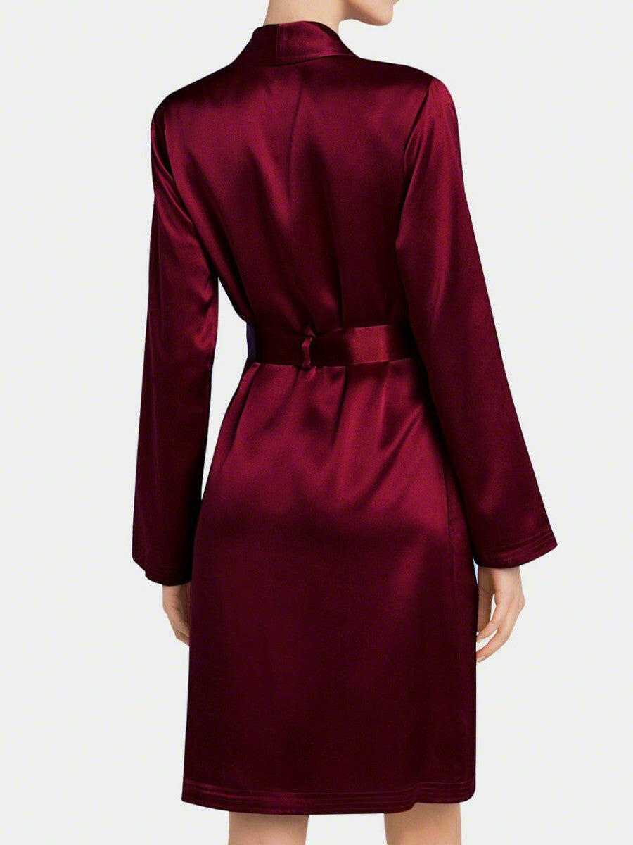 Dressing Robe - Bella Babe by SK Nightsuit Nightdress Robes Silk Satin Nighty Gown Nightwear