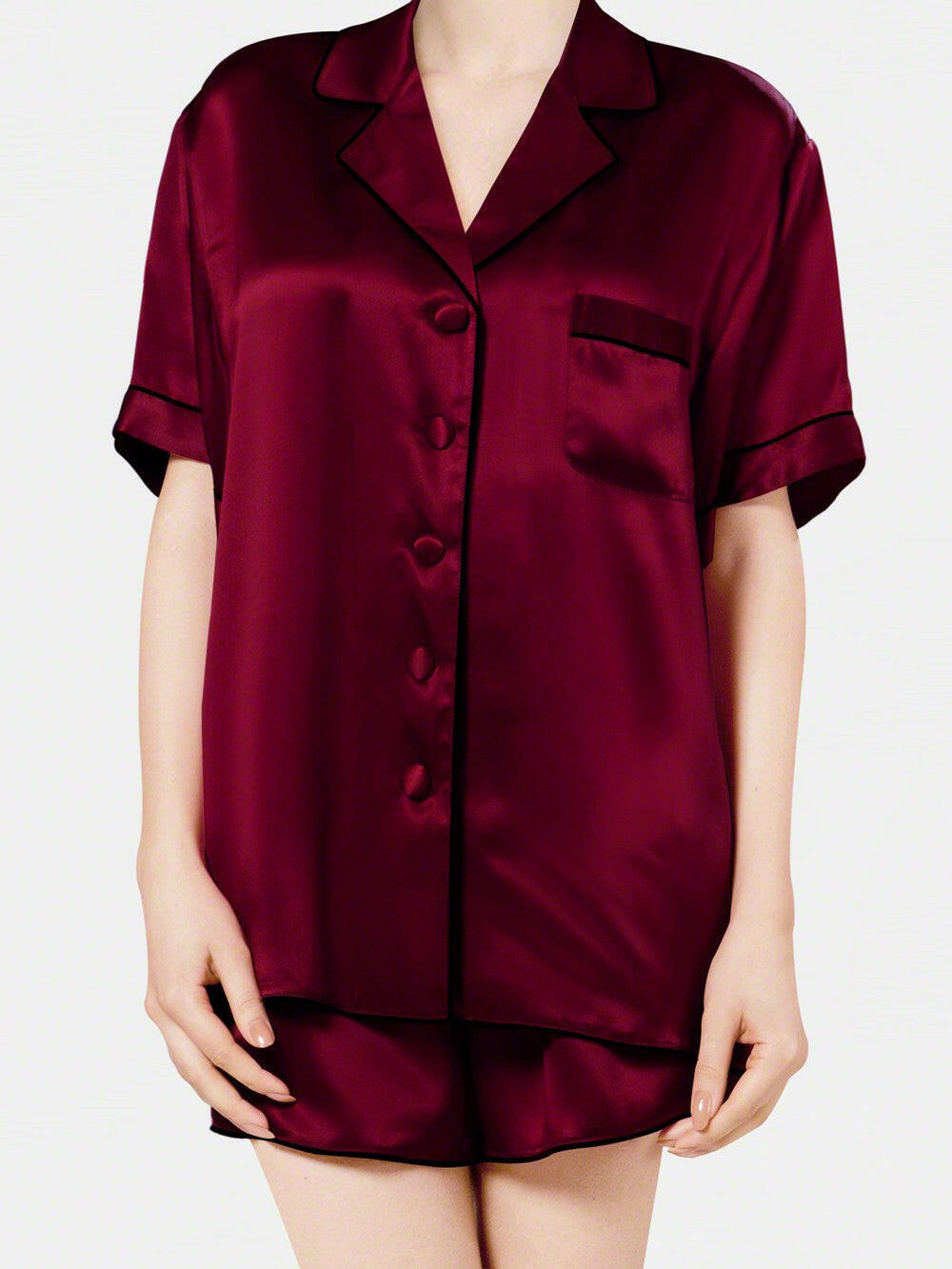 Shorts Set - Bella Babe by SK Nightsuit Nightdress Robes Silk Satin Nighty Gown Nightwear
