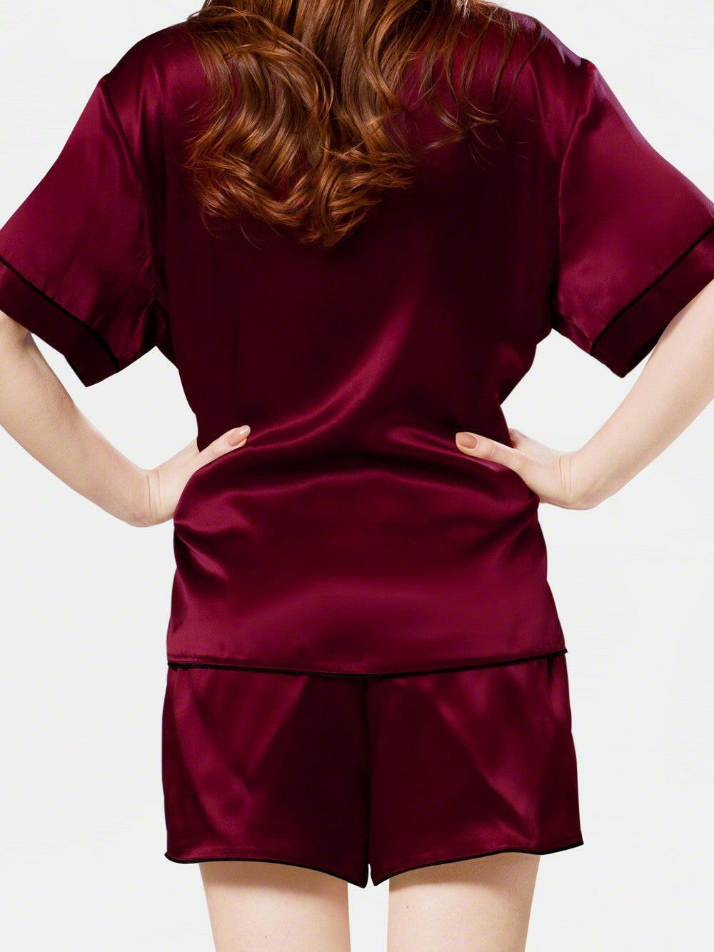 Shorts Set - Bella Babe by SK Nightsuit Nightdress Robes Silk Satin Nighty Gown Nightwear