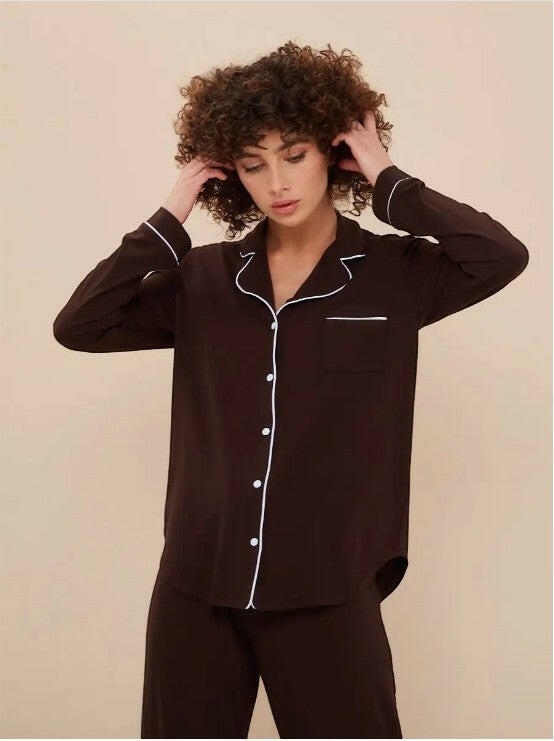 Loungewear Set in Cotton Rayon.
