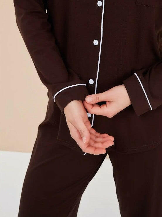 Loungewear Set in Cotton Rayon