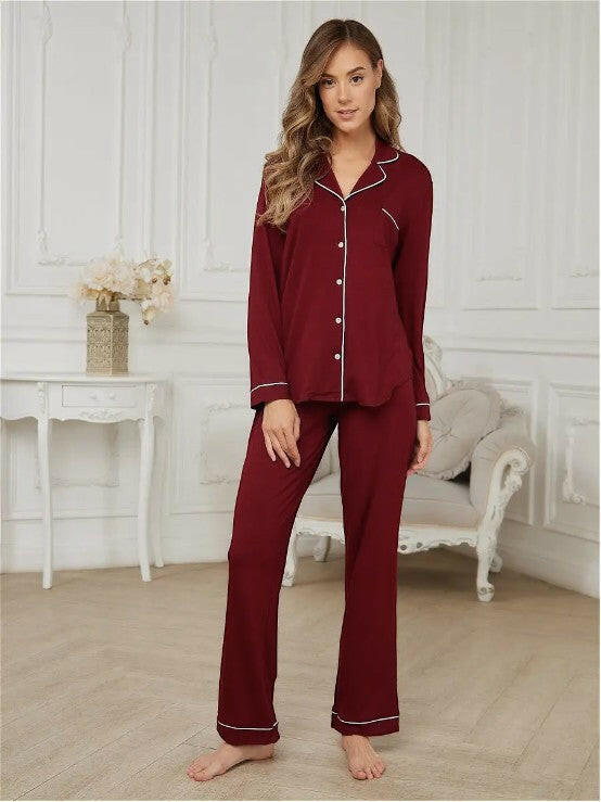 Loungewear Set in Cotton Rayon