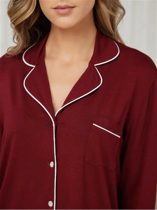 Loungewear Set in Cotton Rayon