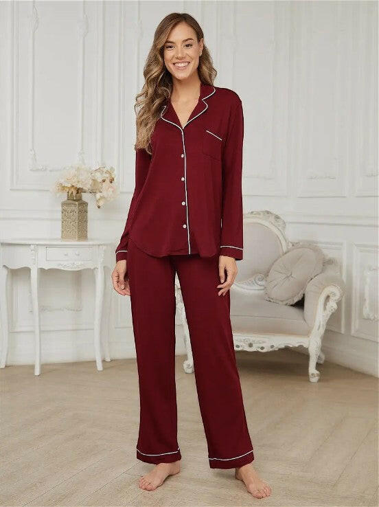 Loungewear Set in Cotton Rayon