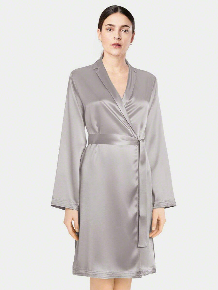 Dressing Robe - Bella Babe by SK Nightsuit Nightdress Robes Silk Satin Nighty Gown Nightwear