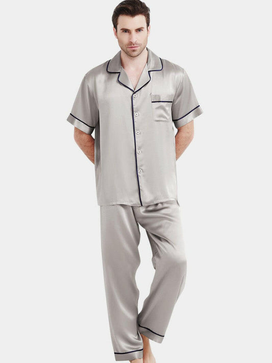 Half Sleeve Coord with Pyjamas - Bella Babe by SK Nightsuit Nightdress Robes Silk Satin Nighty Gown Nightwear