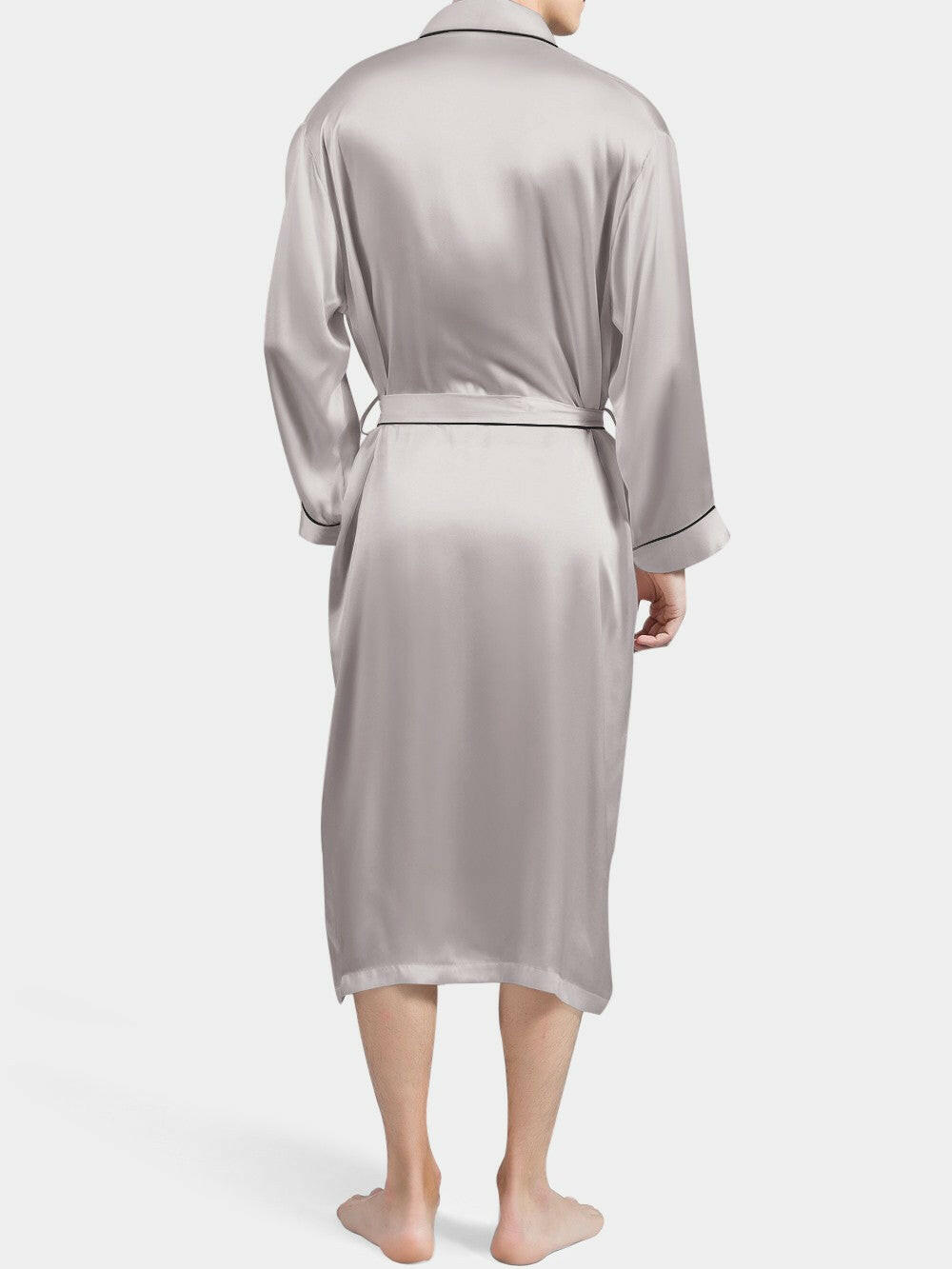 Classic Robe with Piping.