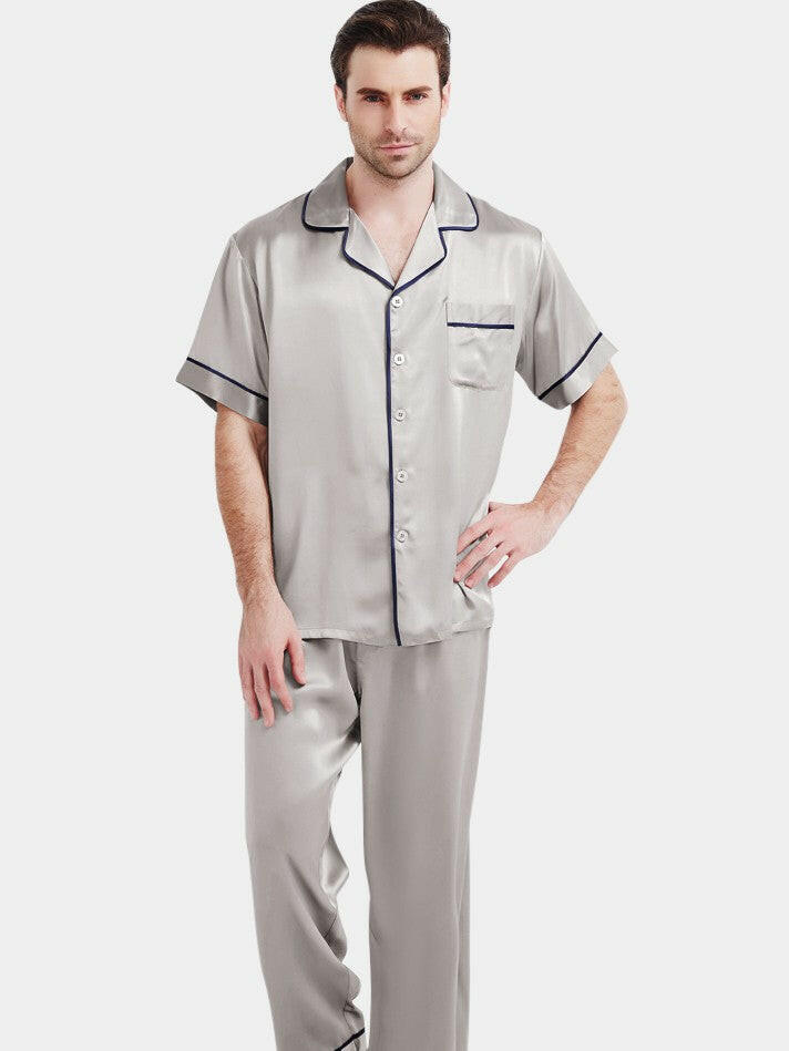 Half Sleeve Coord with Pyjamas - Bella Babe by SK Nightsuit Nightdress Robes Silk Satin Nighty Gown Nightwear