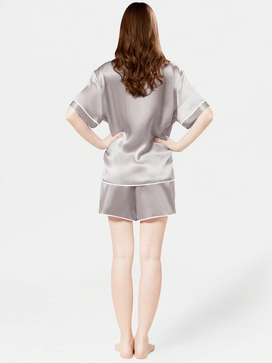 Shorts Set - Bella Babe by SK Nightsuit Nightdress Robes Silk Satin Nighty Gown Nightwear