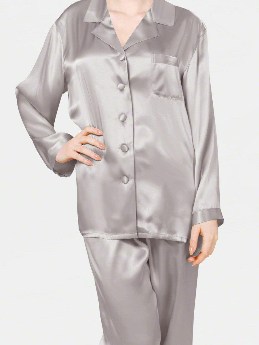 Luxe Solid Coord Set - Bella Babe by SK Nightsuit Nightdress Robes Silk Satin Nighty Gown Nightwear