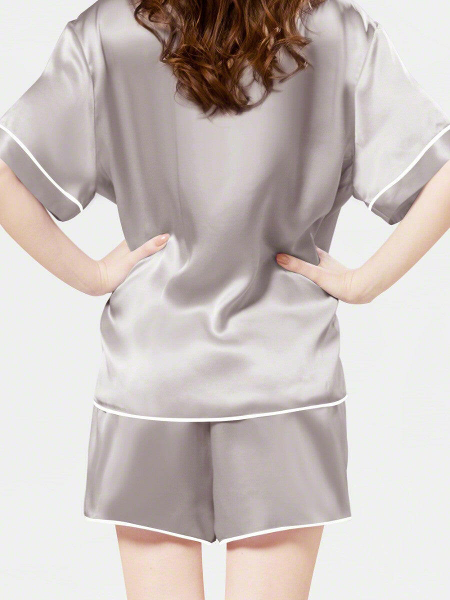 Shorts Set - Bella Babe by SK Nightsuit Nightdress Robes Silk Satin Nighty Gown Nightwear