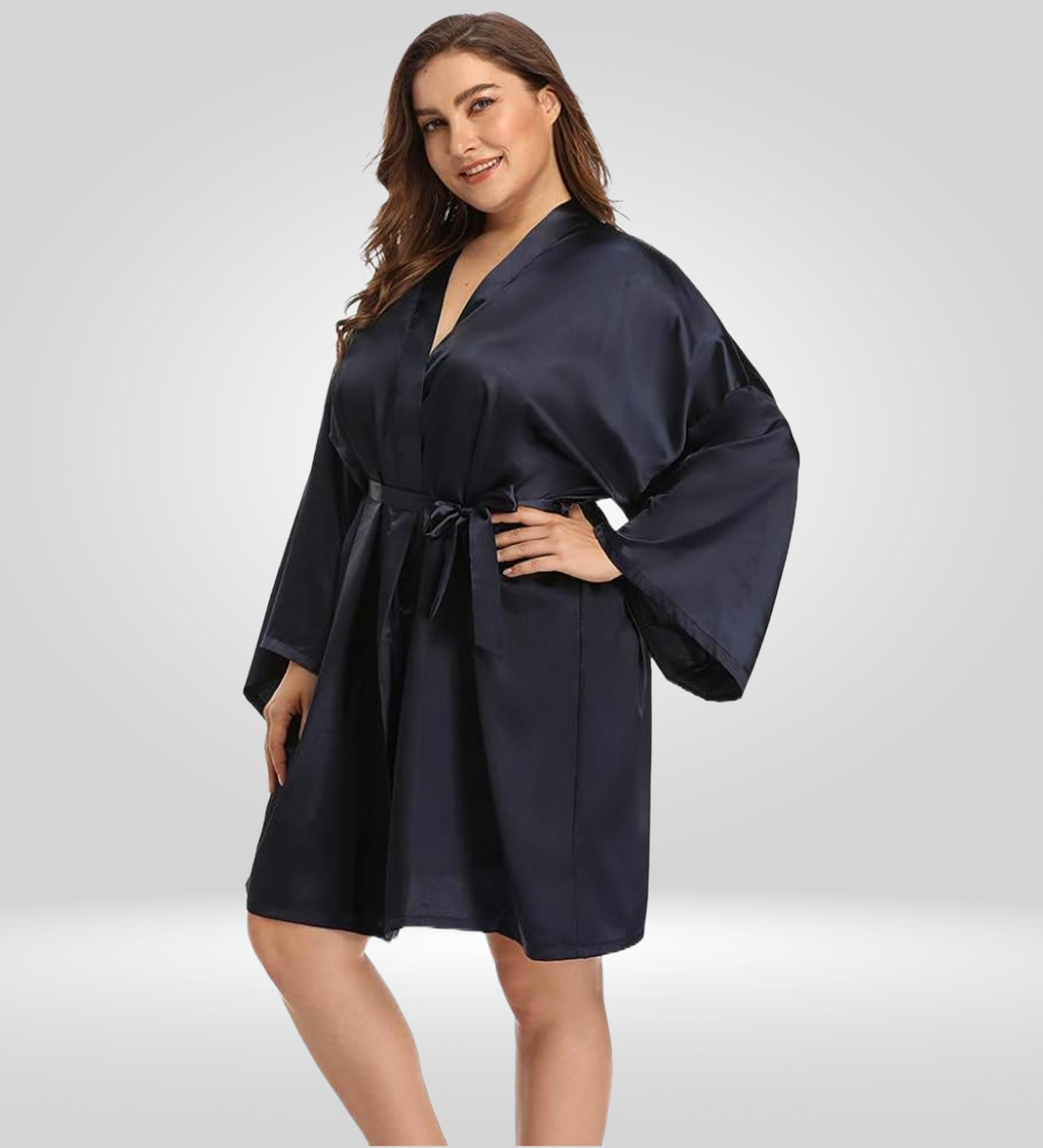 Dressing Robe Plus Size.