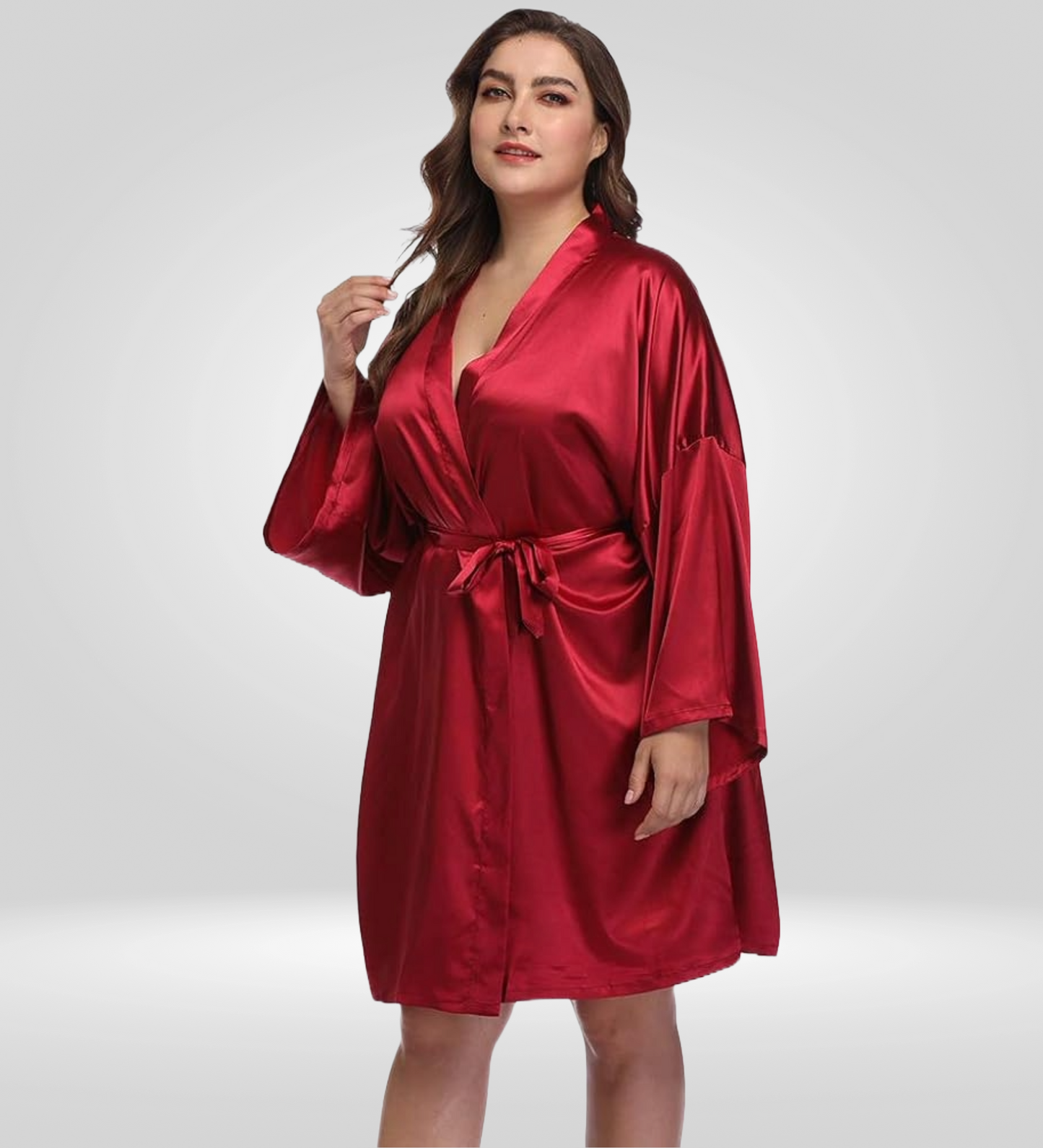 Dressing Robe Plus Size.