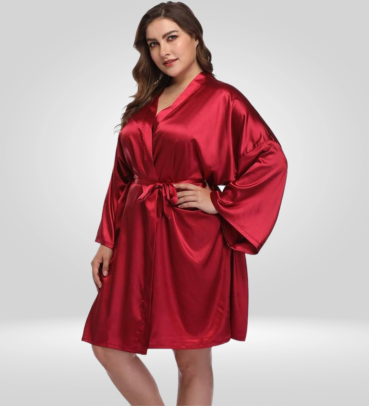 Dressing Robe Plus Size.