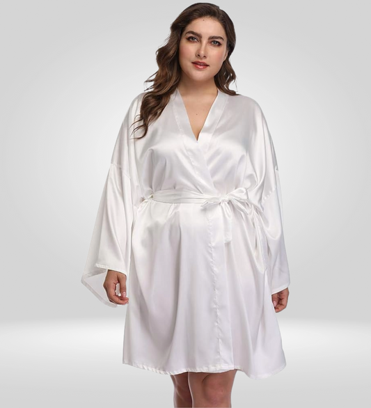 Dressing Robe Plus Size.