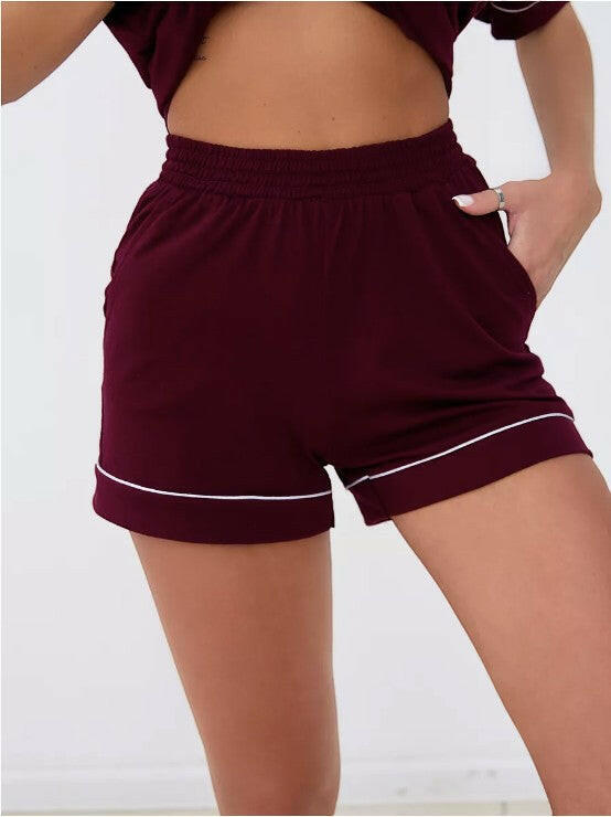 Shorts Set in 100% Cotton.