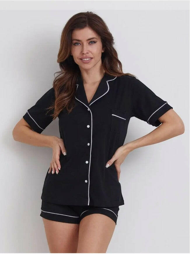 Shorts Set in 100% Cotton