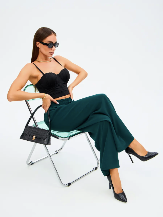 Women Cropped PJ Pants – Cozy Relaxed Fit | Multi-Occasion Wear, 4-Way Stretch