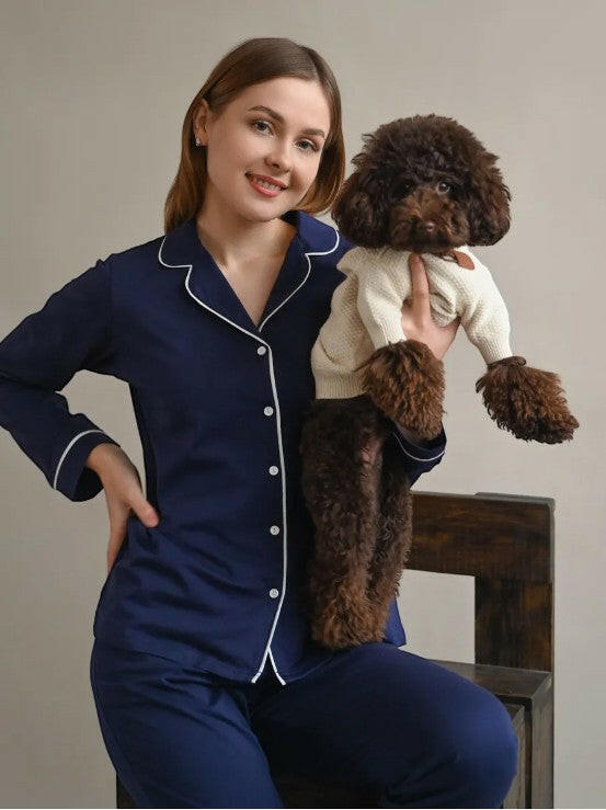 Loungewear Set in Cotton Rayon