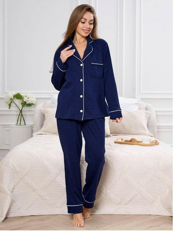 Loungewear Set in Cotton Rayon