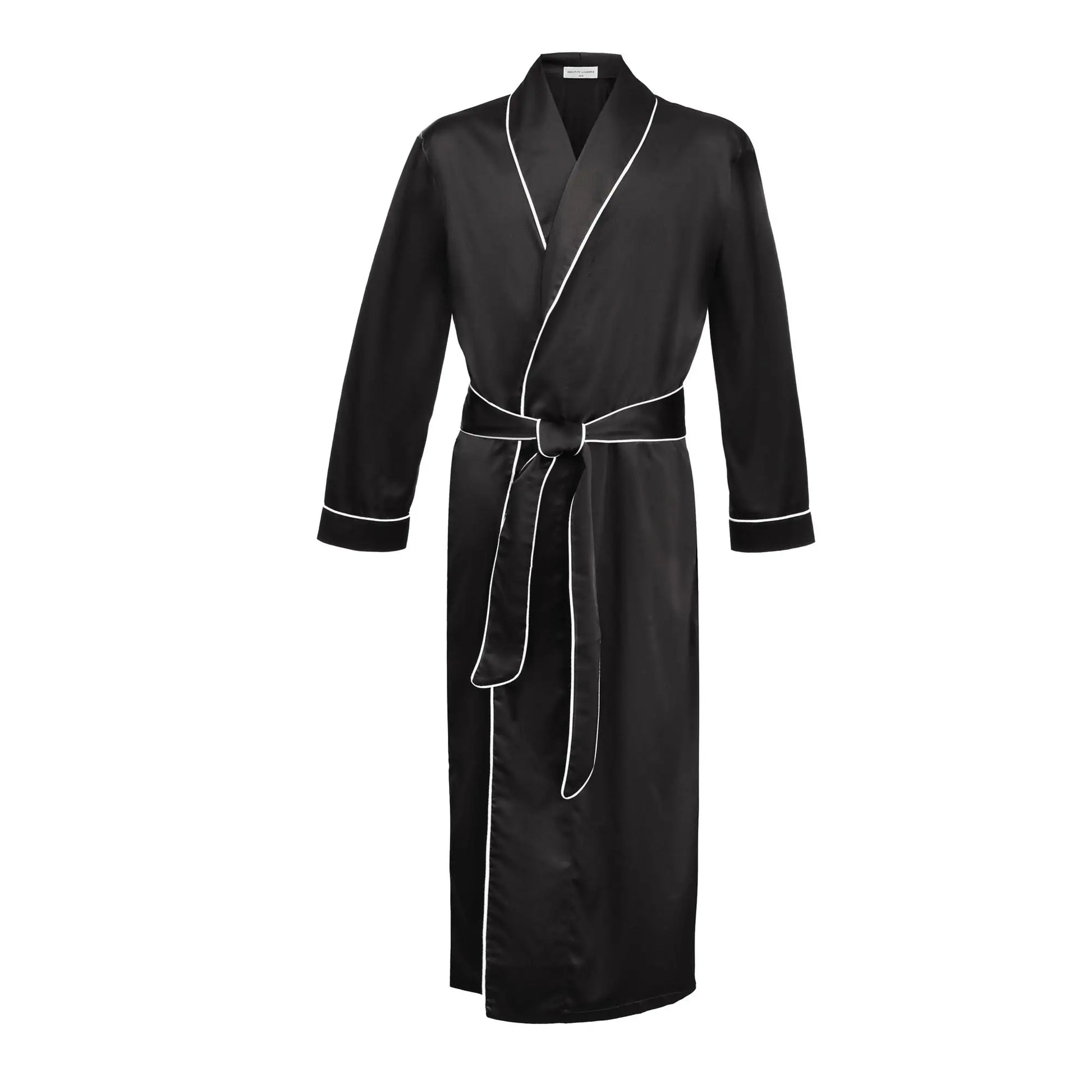 Classic Robe with Piping (Side Pockets).