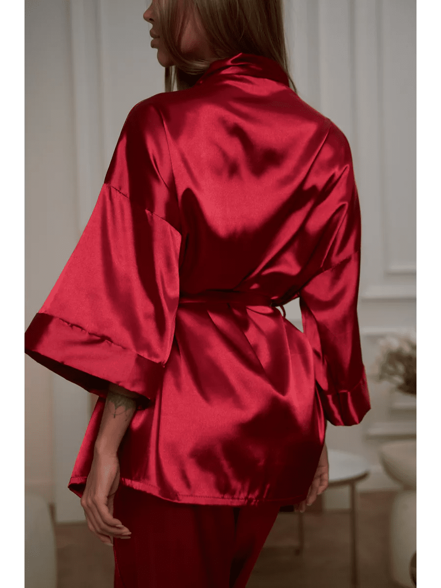 Chic Wrap set in Satin - Bella Babe by SK