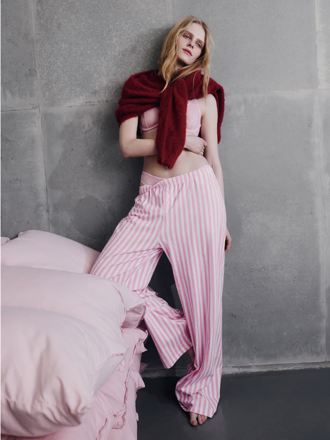 Relaxed Cotton Pajamas.