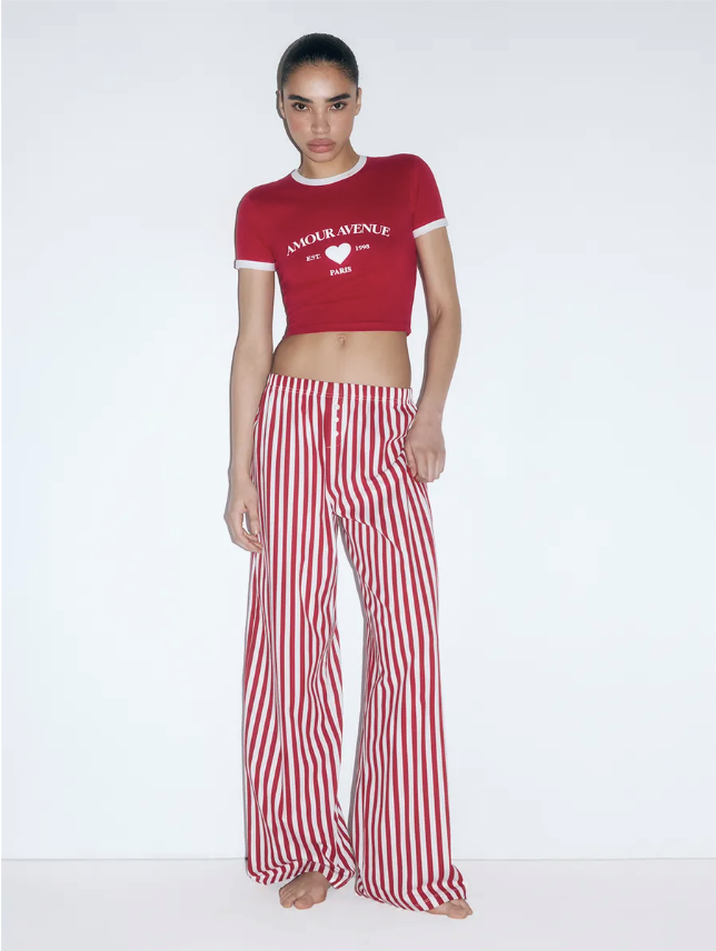 Relaxed Cotton Pajamas.