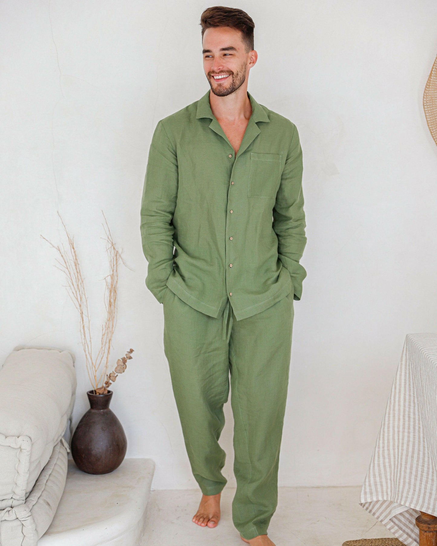 Cotton Loungewear in Solids.
