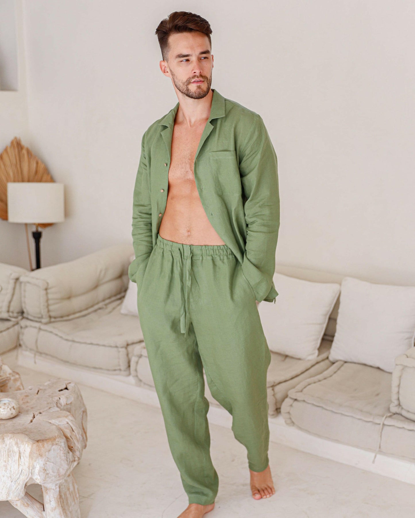 Cotton Loungewear in Solids.