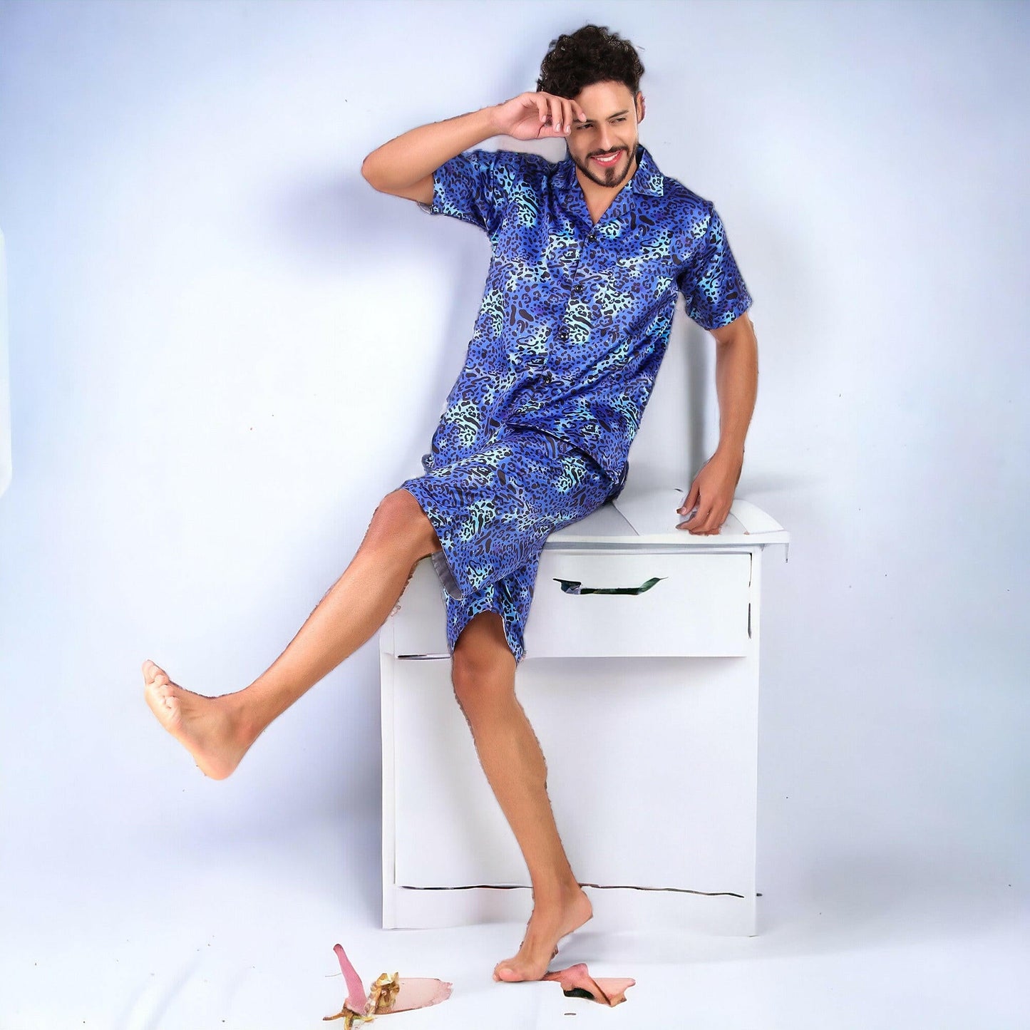 Power Leo Printed Half Sleeves Coord - Bella Babe by SK