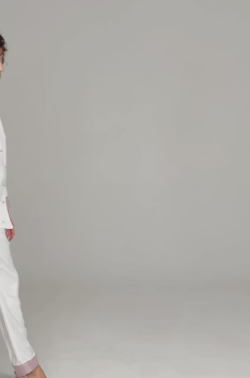 Silky Satin Button Up Pyjamas.