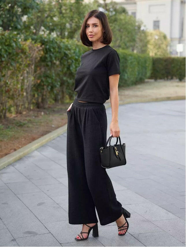 Wrap Set in Cotton Muslin - Bella Babe by SK