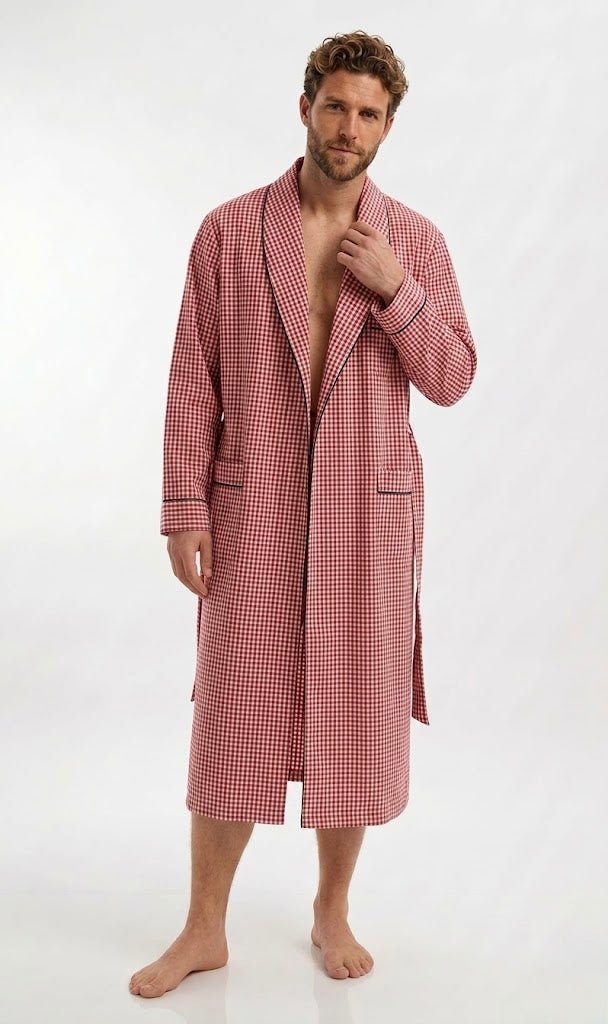 100% Cotton Robe for Men - Bella Babe by SK