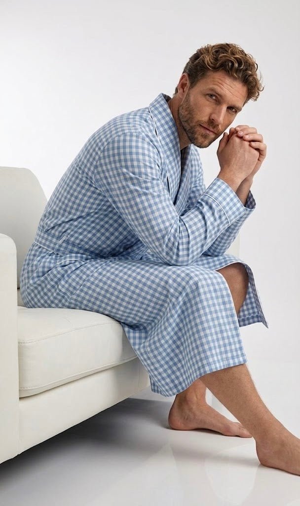 100% Cotton Robe for Men - Bella Babe by SK
