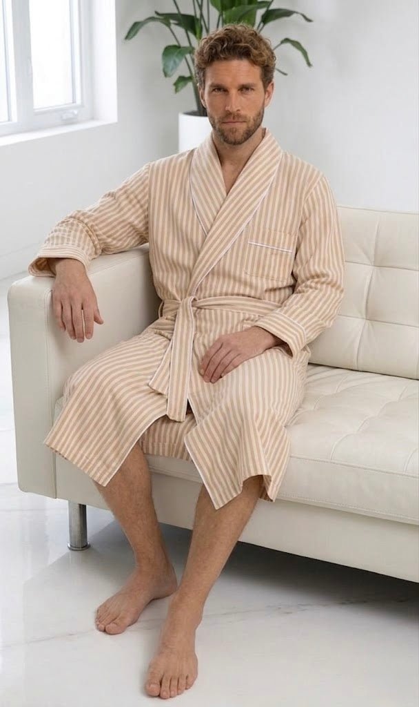 100% Cotton Robe for Men - Bella Babe by SK