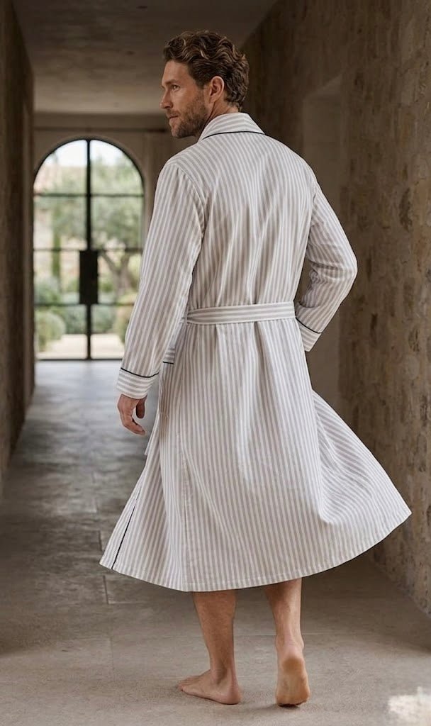 100% Cotton Robe for Men - Bella Babe by SK