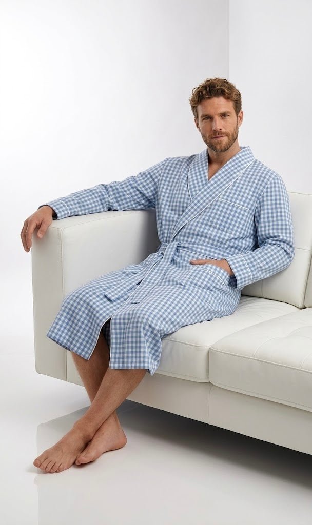 100% Cotton Robe for Men - Bella Babe by SK