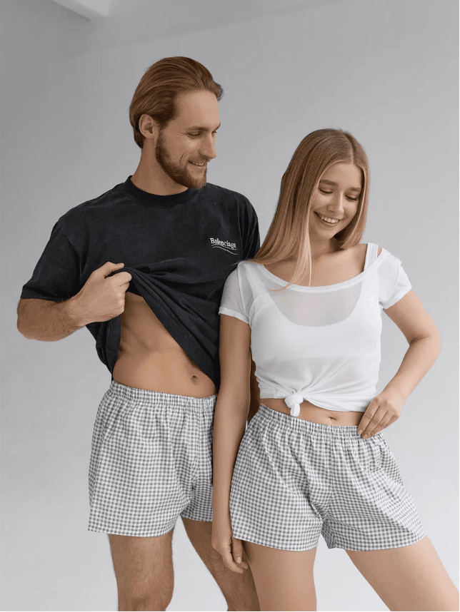100% Cotton Unisex Boxers - Bella Babe by SK