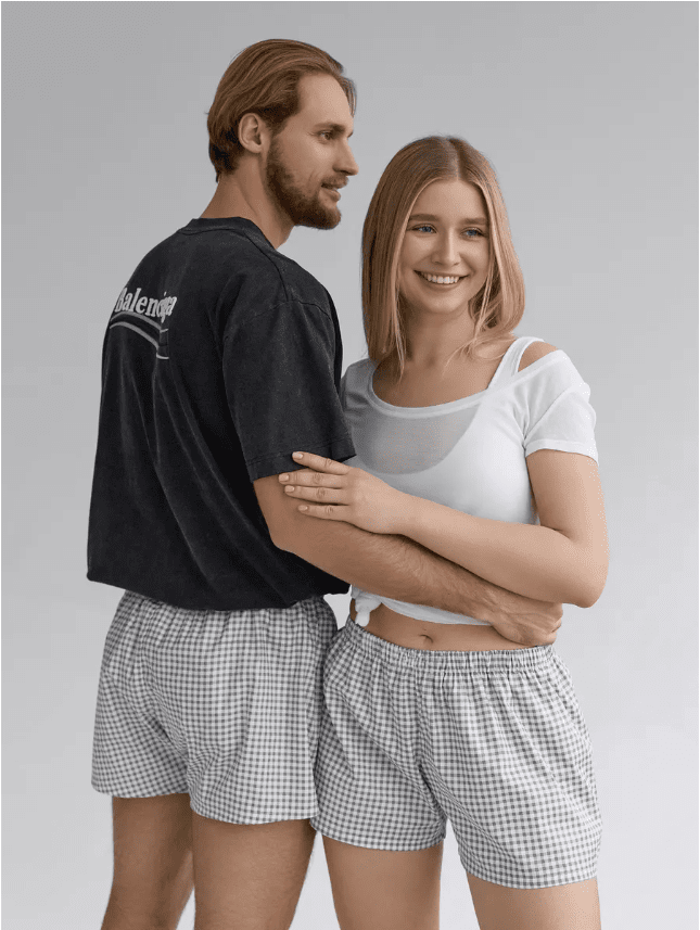 100% Cotton Unisex Boxers - Bella Babe by SK