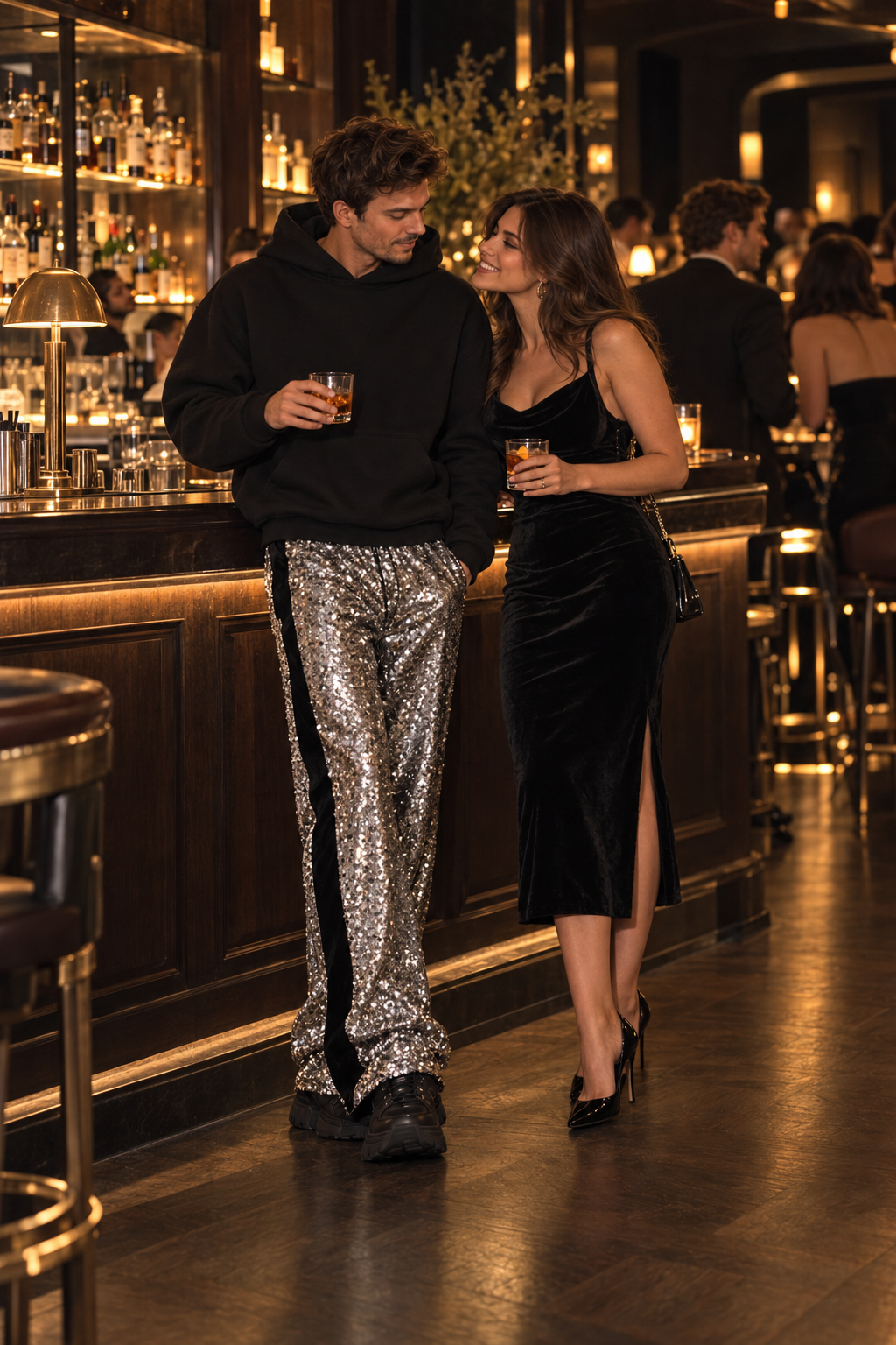 Main Character Sequin Pants - Unisex