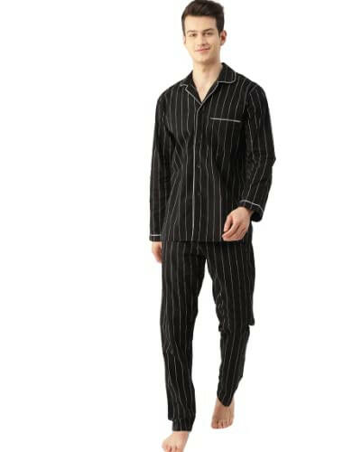 Full Sleeve Night Suit Striped.